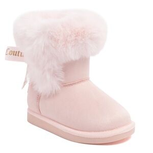 Juicy Couture Kids King Todd Girls Faux Fur Cold Weather Boots : Like new